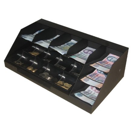 7 chambered banknote container with coin tray (BMT-7)