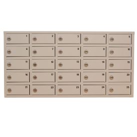 25 rekeszes mobiltelefon tároló