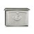 Berlin outdoor mailbox - Silver