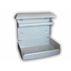 Berlin outdoor mailbox - White