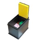 Terra-2 padlóba építhető padlószéf, MABISZ C minősítéssel
