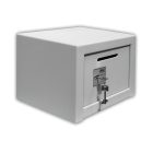 Nova-1T bútorszéf bedobónyílással, kulcsos zárral - MABISZ "S1", 4 milliós értékhatár