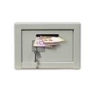 Nova-1T bútorszéf bedobónyílással, kulcsos zárral - MABISZ "S1", 4 milliós értékhatár