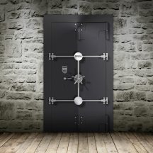Custom strongroom door
