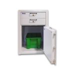 SK-2/2 E super blagajna s dvije ladice, s vremenskom odgodom - MABISZ "E", vrijednosno ograničenje 20 mil.