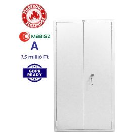 Tűzálló páncélszekrény FIRE-3 MABISZ A 1,5 millió Ft GDPR irattároló
