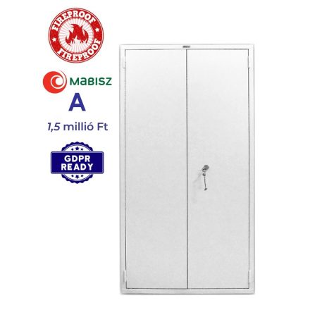 Tűzálló páncélszekrény FIRE-3 MABISZ A 1,5 millió Ft GDPR irattároló