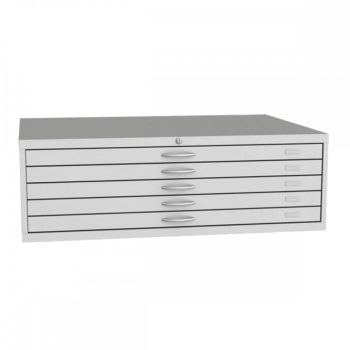 Map storage cabinet size A/0 with 5 drawers