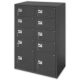 Reception safe 10 compartments - with prekey locks