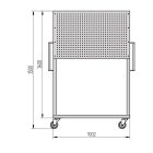 Gurulós szerszámtartó állvány