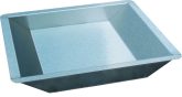 Transfer tray A/4 - stainless steel polished sliding tray