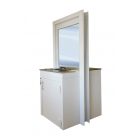 Átlövésálló átadópult zsilippel - Strauss Metal